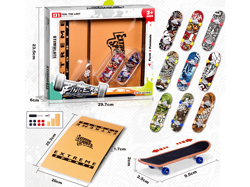 Finger Skate Boarding