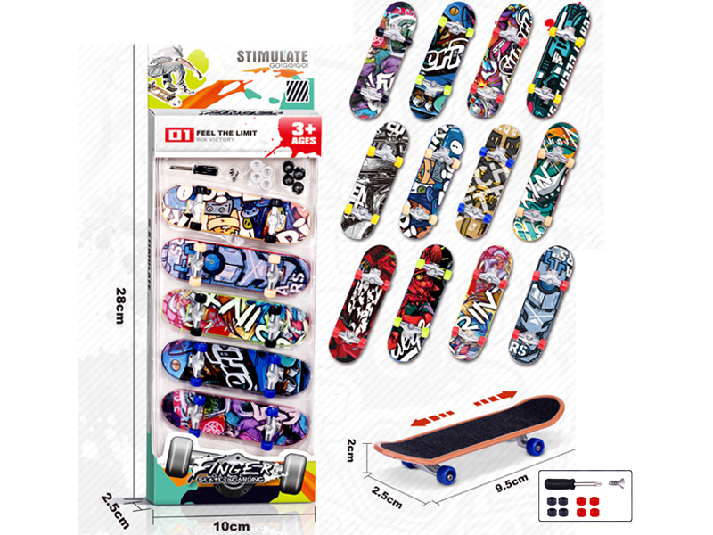 Finger Skate Boarding