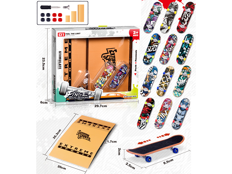 Finger Skate Boarding