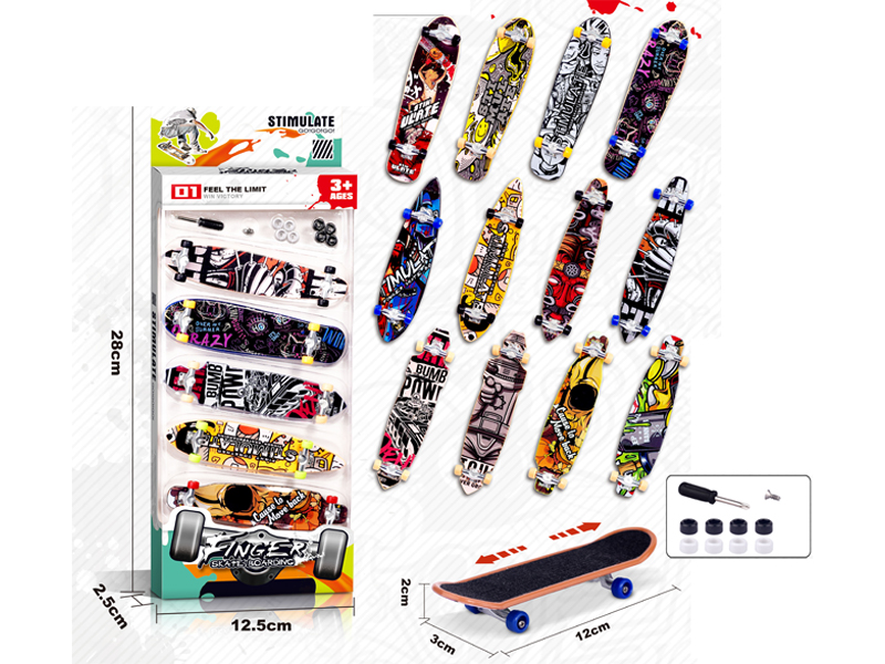 Finger Skate Boarding