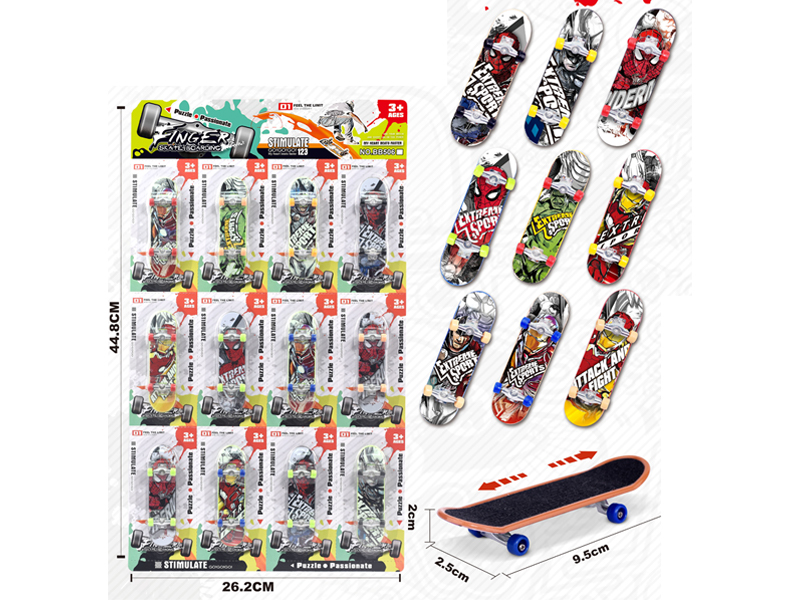 Finger Skate Boarding