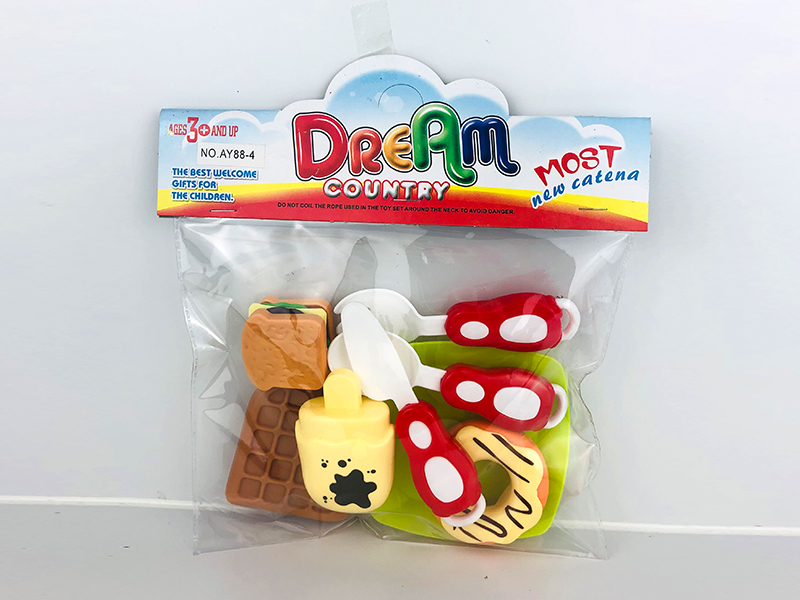 8PCS Home Dessert Toys