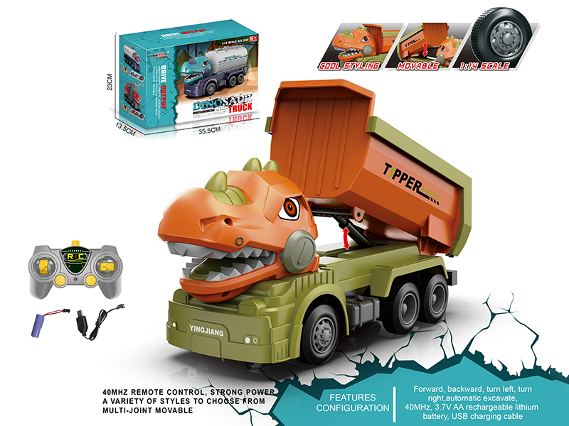 1:14 Remote Control Dinosaur Dumper
