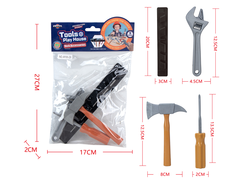 4PCS Tool Toys