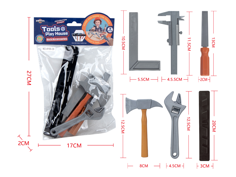 6PCS Tool Toys