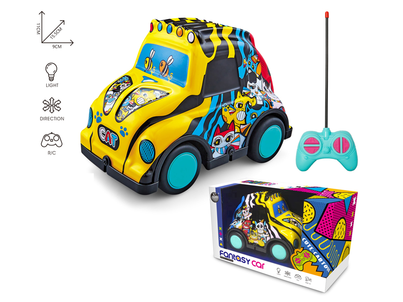 R/C 4CH Cartoon Car