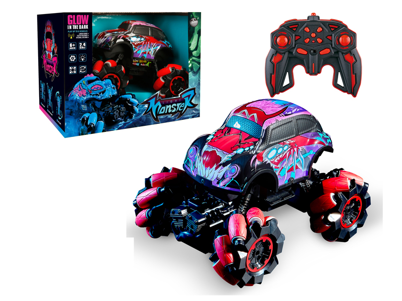 R/C Olive Wheel Monster Car