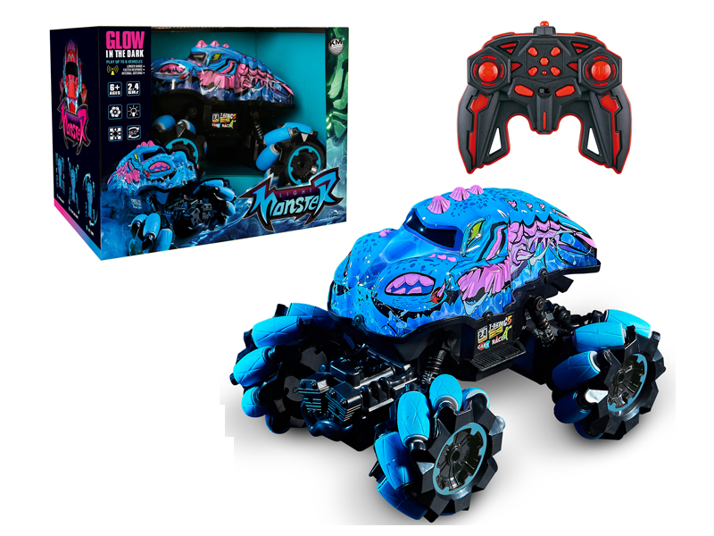 R/C Olive Wheel Monster Car