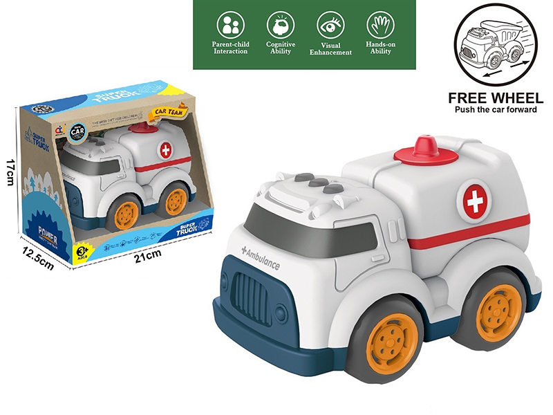 Cartoon Slide Ambulance