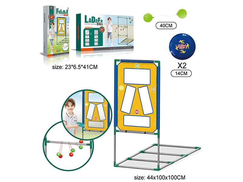 2 In 1 Frisbee Rack And Ladder