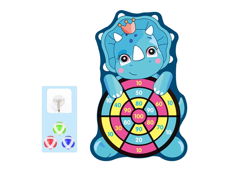 Cartoon Triangle Dragon Target