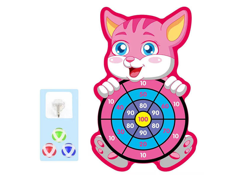 Cartoon Pink Cat Target