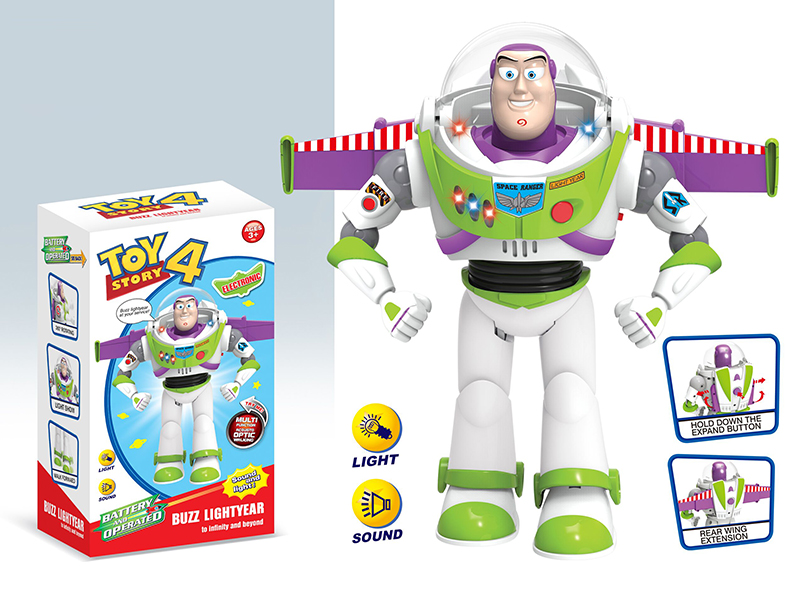 Electric Walking Buzz Lightyear (With Wings)
