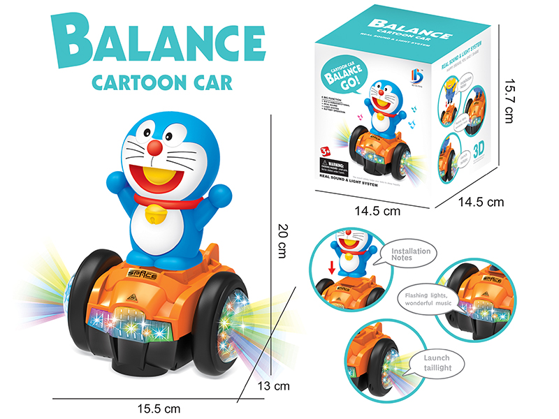 B/O Bump And Go Doraemon Balance Car