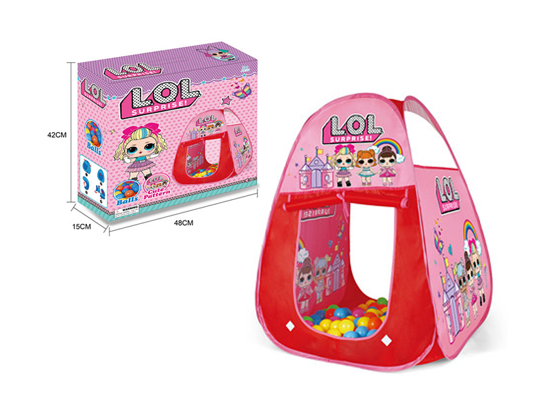 Surprise Doll Children'S Tent+100 Ocean Balls