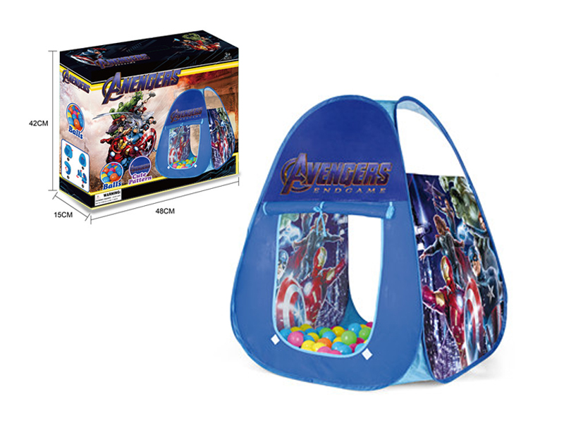 Avenger League Children'S Tent+100 Ocean Balls