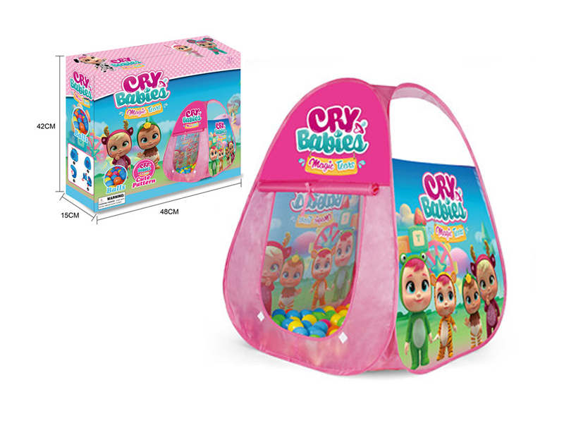 Cry Baby Children'S Tent+100 Ocean Balls