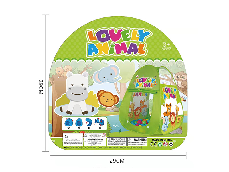 Animal Children'S Tent