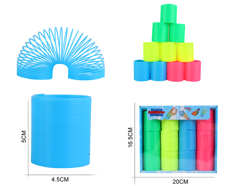 Solid Color Four Color Rainbow Circle 12PC