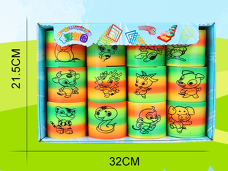 Pad Printing 12 Zodiac Rainbow Circle 12PCS