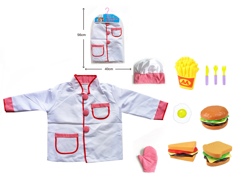 Chef Suit (With Accessories)