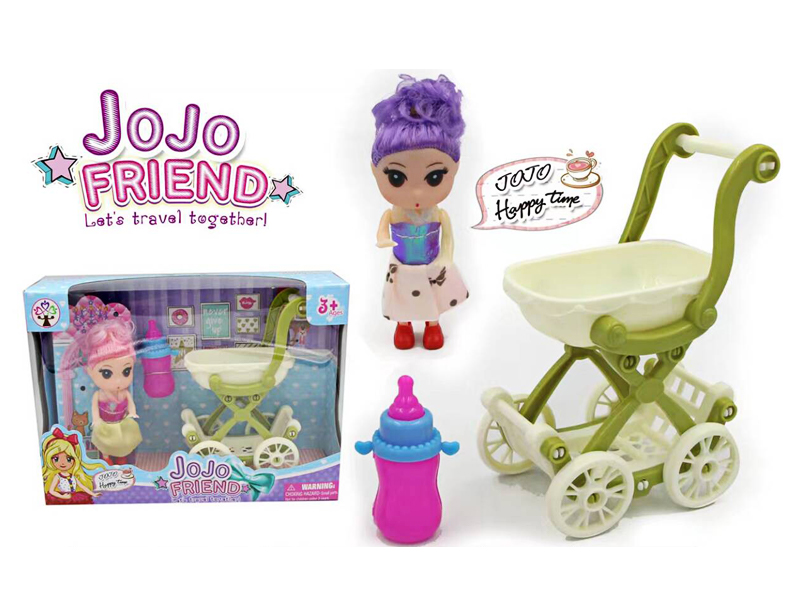 Baby Stroller Suit With Doll