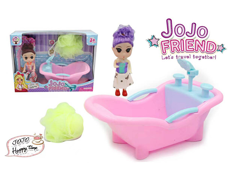 Bathroom Suit With Doll