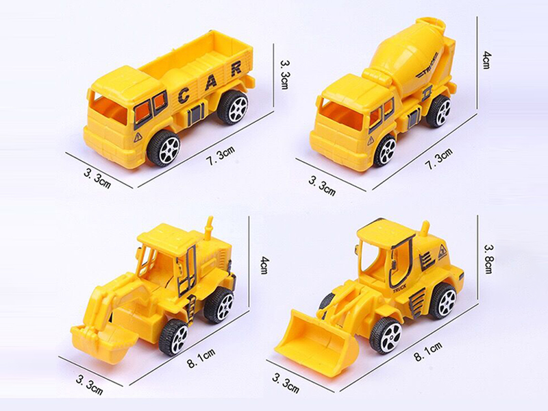 Pull Back Engineering Vehicle