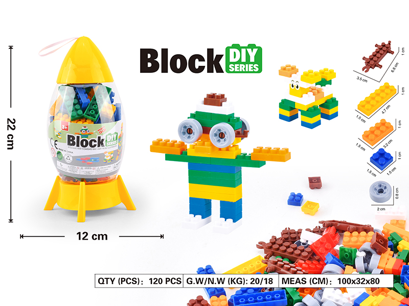 Small Granular Building Blocks