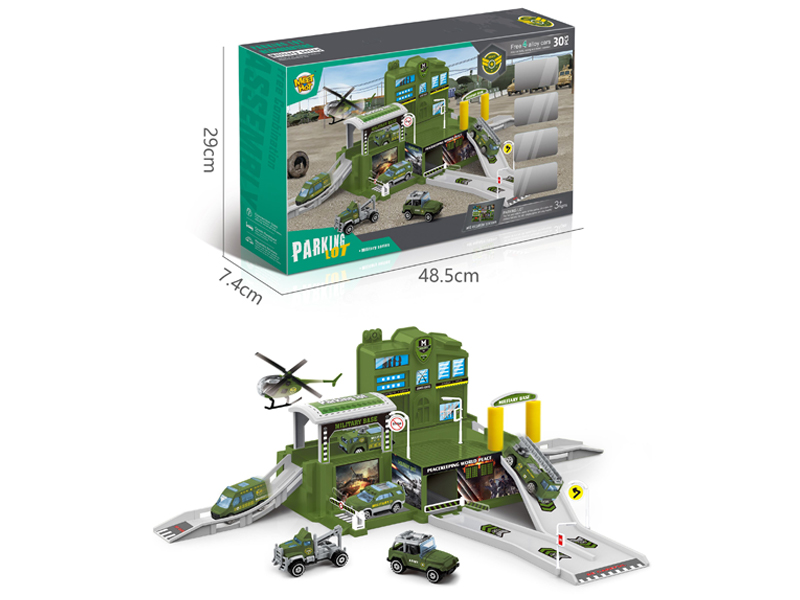 Parking Lot Of Urban Alloy Military Bureau