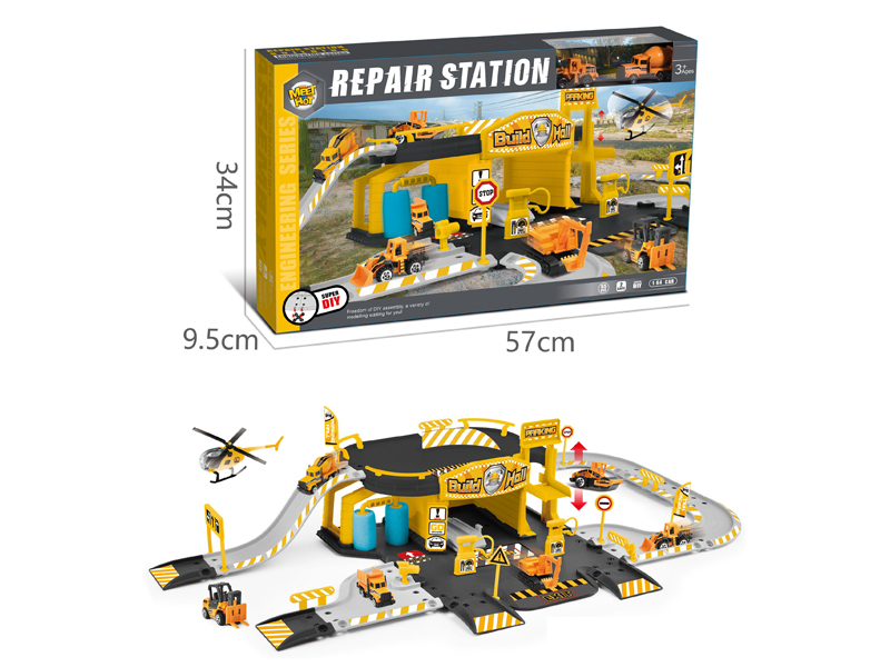 Alloy Engineering Parking Lot Repair Shop Set