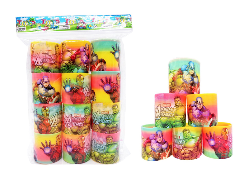 Avengers Assemble Rainbow Spring 12pcs