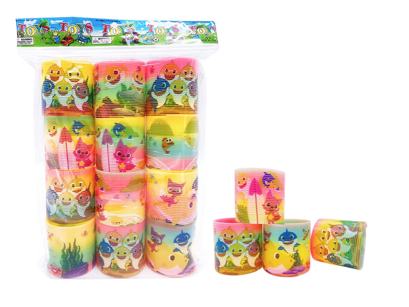 Baby Shark Rainbow Spring 12PCS