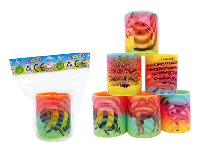 Animals Pattern Rainbow Spring