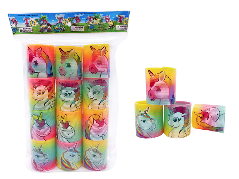 Unicorn Rainbow Spring 12pcs