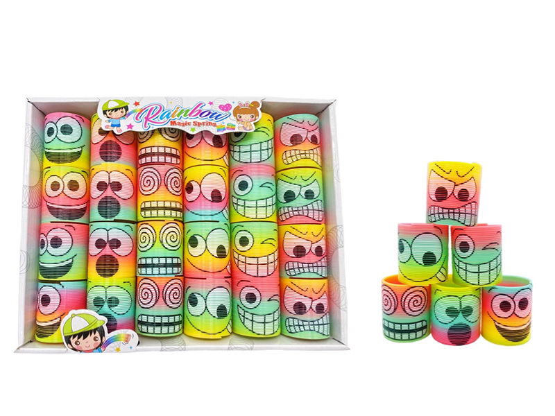 Taiwan Color Expression Face Rainbow Spring 24pcs