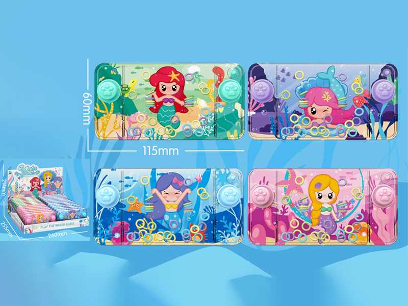 24PCS Mermaid Game Water Machine