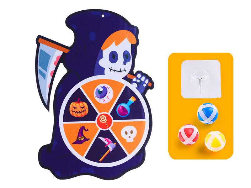 Death Dartboard Sticky Ball