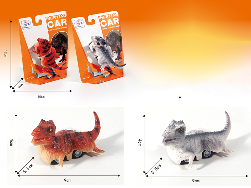 Pull Back Dinosaur - Tyrannosaurus Rex(2-Color Mixed)