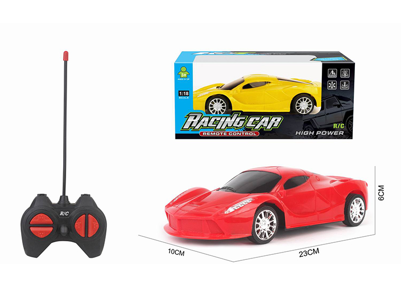 1:18 27Mhz 4Ch R/C Ferrari