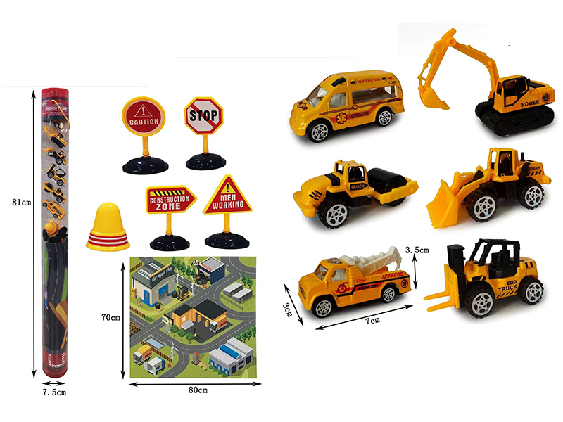 1:64 Alloy Car Set - Engineering Series