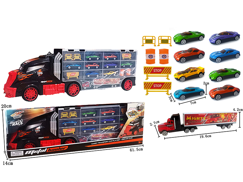 Large Trailer Container Car With Alloy Car