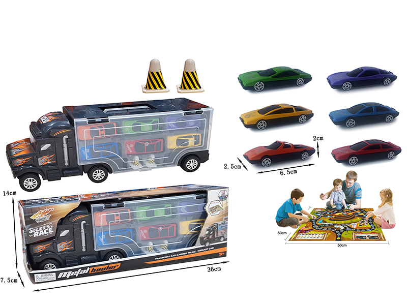 Large Trailer Container Car With Alloy Car