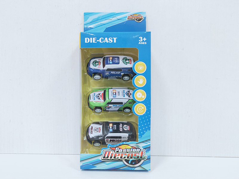 Pull Back Alloy Iron Car