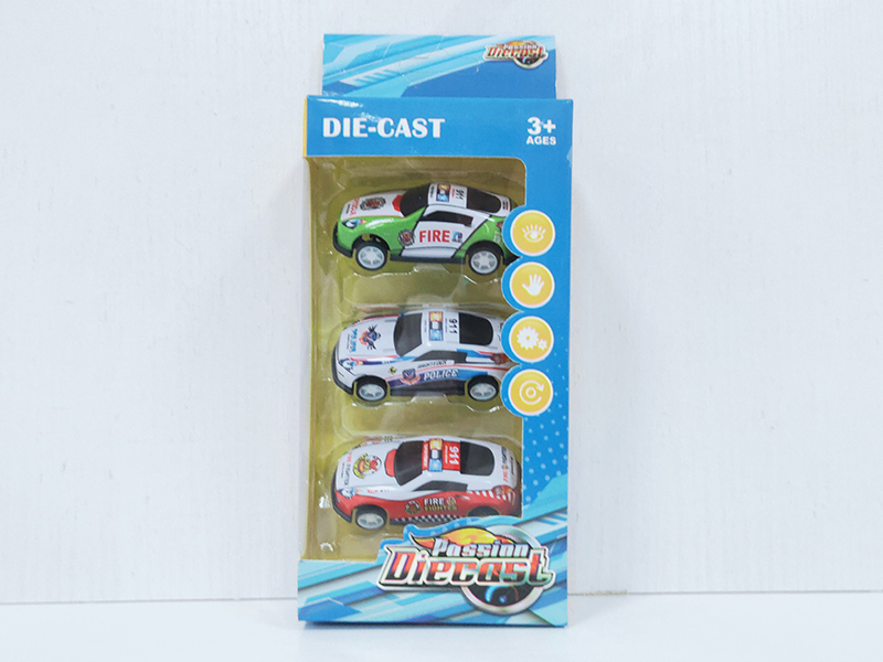 Pull Back Alloy Iron Car