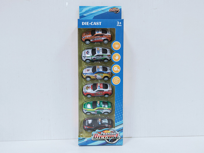 Pull Back Alloy Iron Car