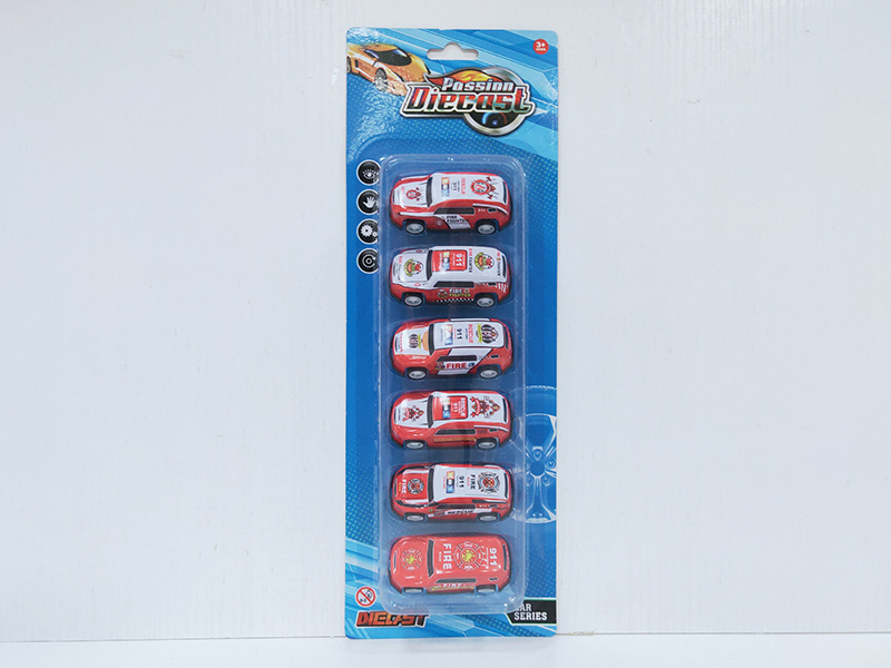 Pull Back Alloy Iron Car