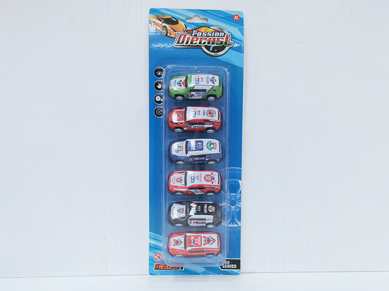 Pull Back Alloy Iron Car