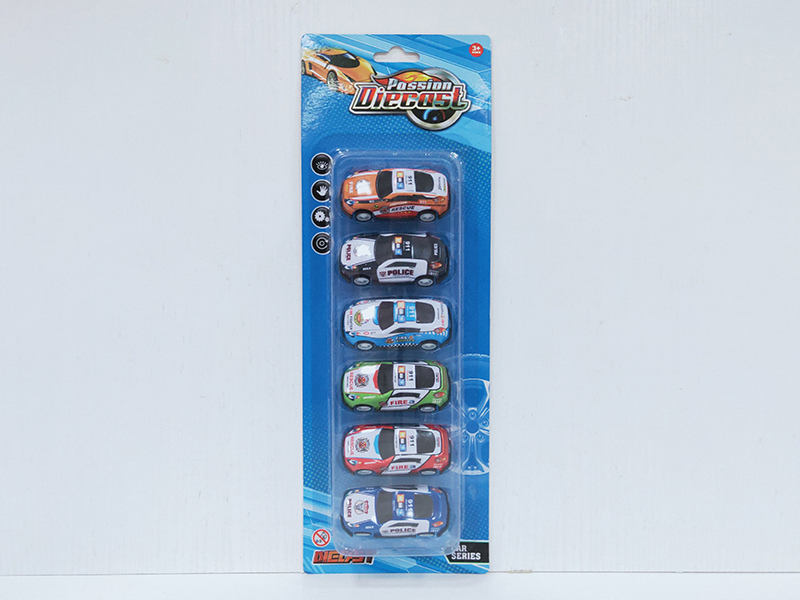 Pull Back Alloy Iron Car