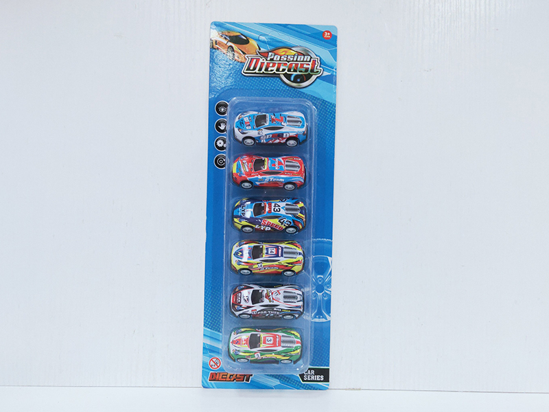 Pull Back Alloy Iron Car